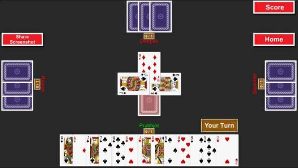 CallBreak – Multiplayer Card Battle Game screenshot 4