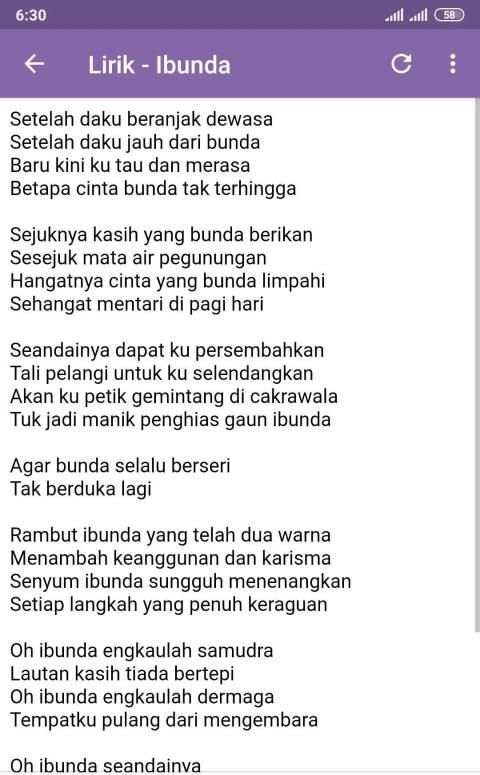 Lagu Sarwendah Ibunda screenshot 3