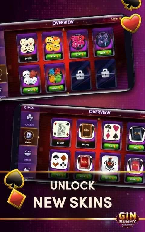 Gin Rummy - Online Card Game स्क्रीनशॉट 6