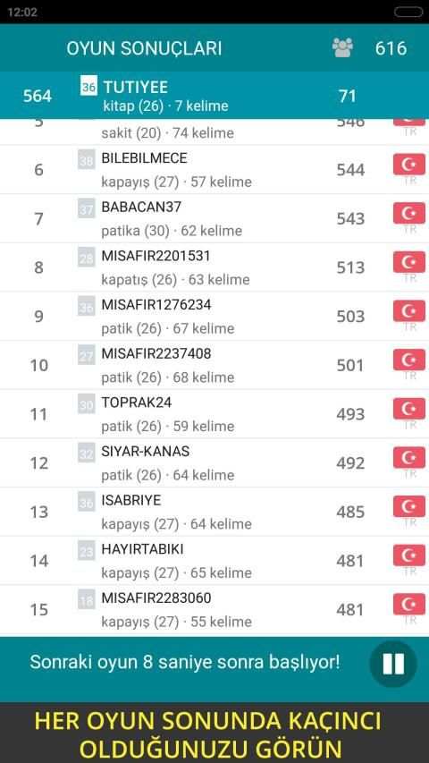 Kelime Bul screenshot 2