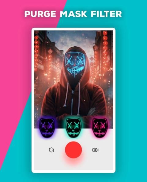 Purge Mask Filter - Led Face Mask Photo Editor screenshot 6