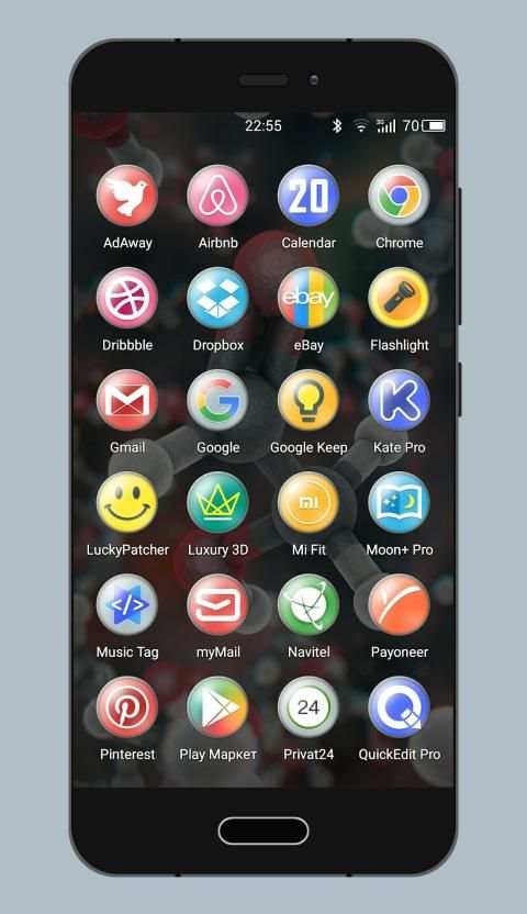 Luxury 3D - IconPack स्क्रीनशॉट 8