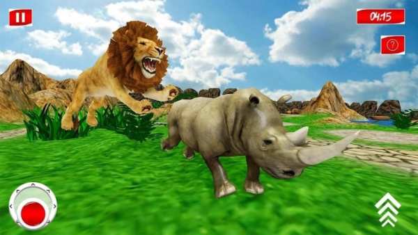 Wild Angry Lion Adventure 2020 स्क्रीनशॉट 3