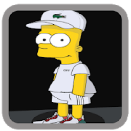 ikon Bart Art wallpaper : OFFLINE