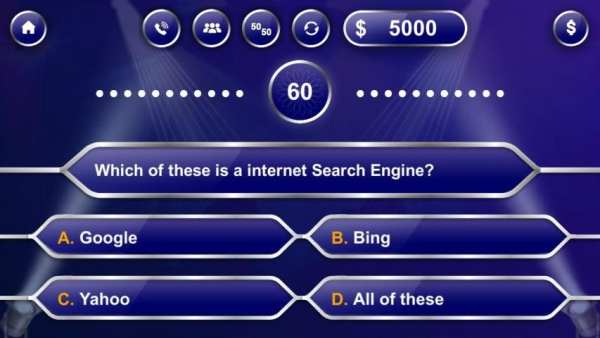 Millionaire 2020 - Trivia Quiz Game स्क्रीनशॉट 2
