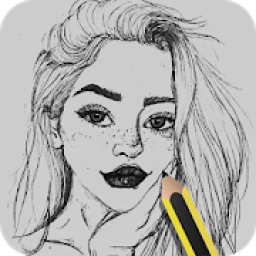 How to draw a face for beginners आइकन