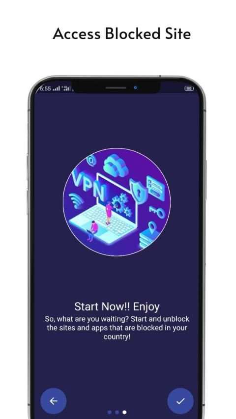 BlueVPN - VPN Proxy Master for Protect Security screenshot 5