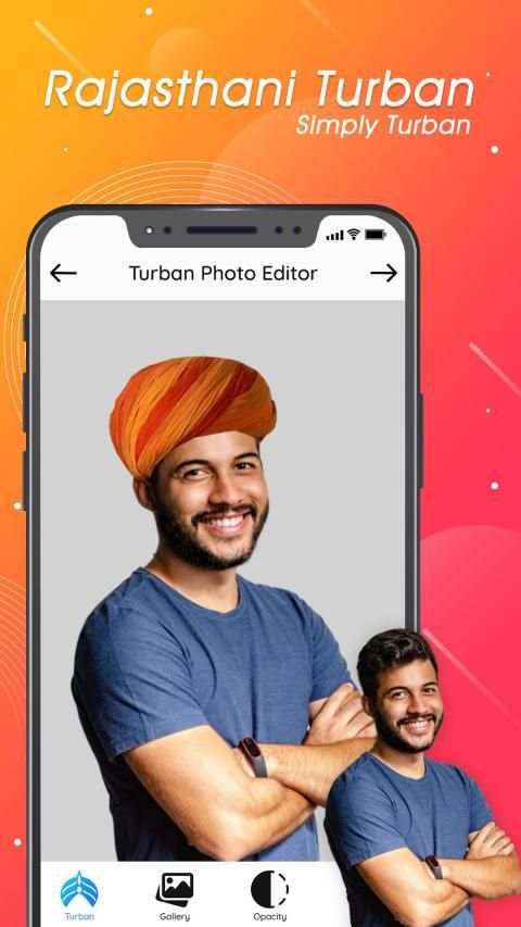 Rajasthani Turban Style Photo Editor screenshot 3