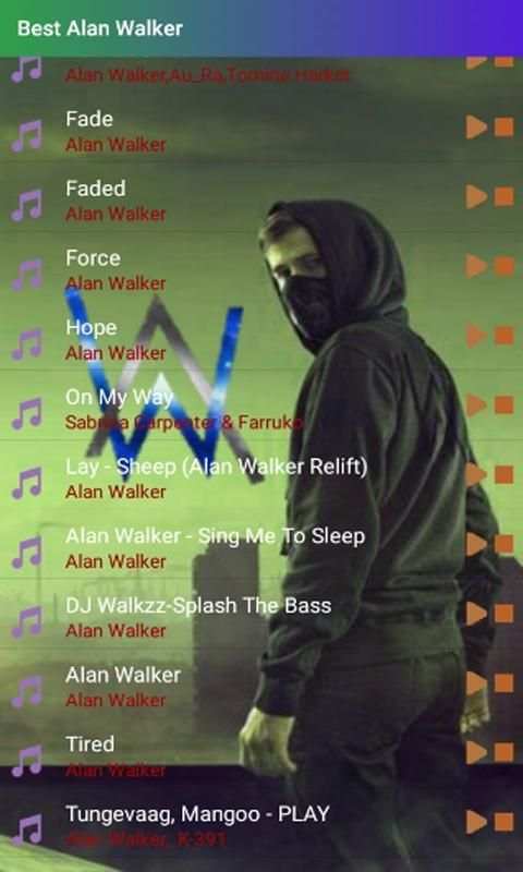 Best Alan Walker स्क्रीनशॉट 1