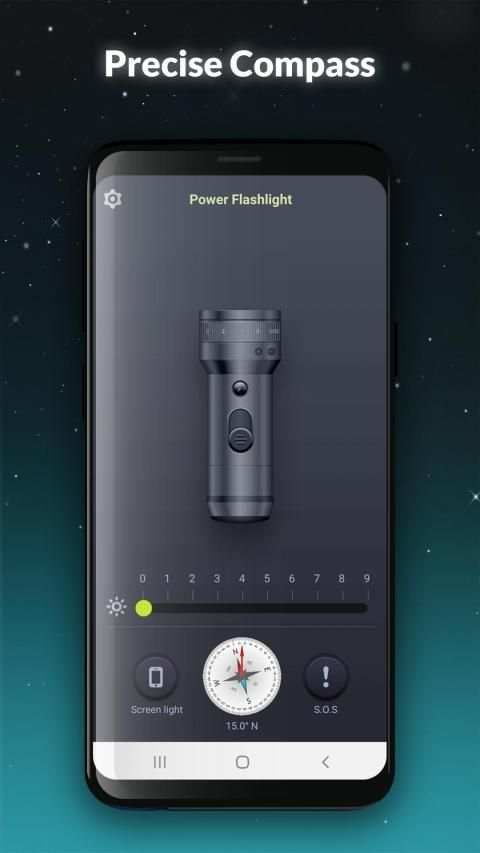 Flashlight - Torch LED Flash Light स्क्रीनशॉट 3