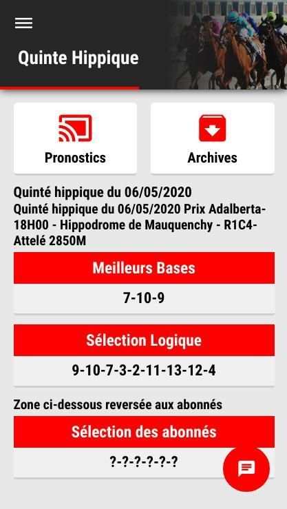 Quinte Hippique 3 تصوير الشاشة