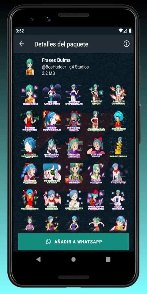 Stickers de Dragon Ball para WhatsApp screenshot 4