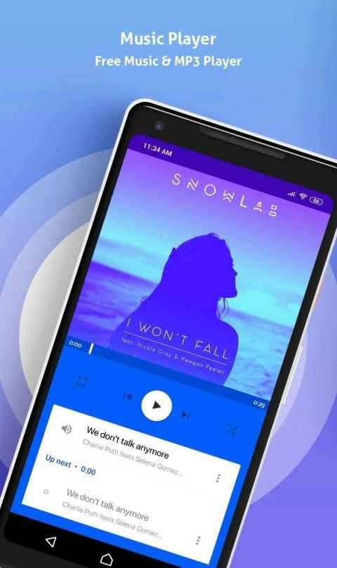Music player - Audio player स्क्रीनशॉट 3