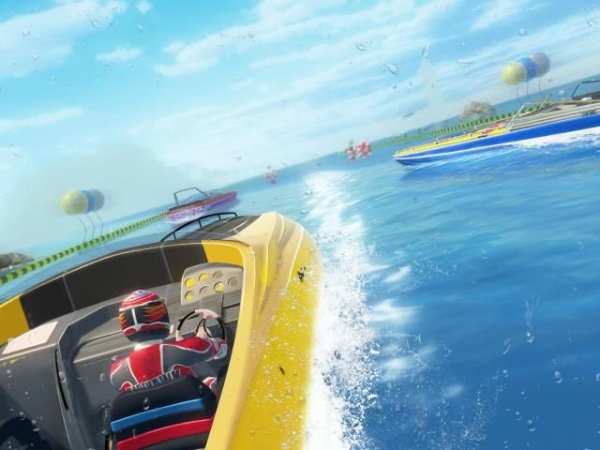 Real Speed Boat Stunts - Impossible Racing Games स्क्रीनशॉट 9