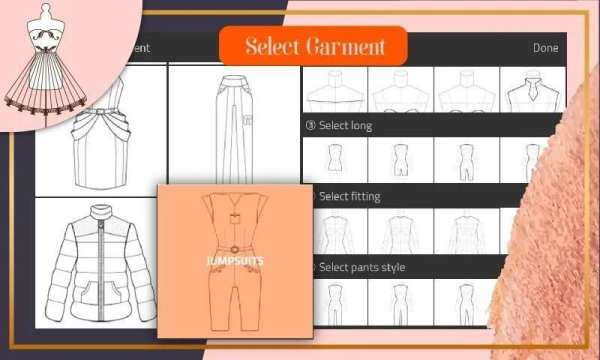 Fashion Design Drawing - Flat Sketch screenshot 4