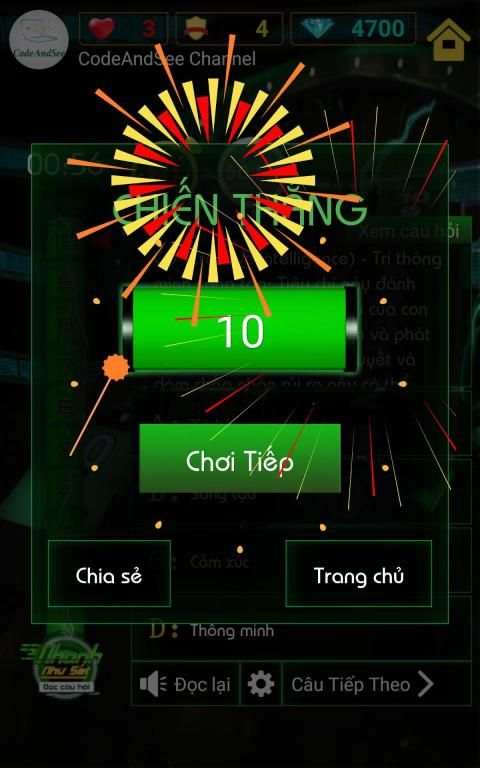 Nhanh Như Sét - Đọc Câu Hỏi screenshot 1