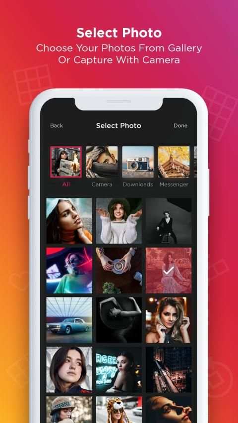 PhotoSplit - Photo Grid Maker screenshot 4