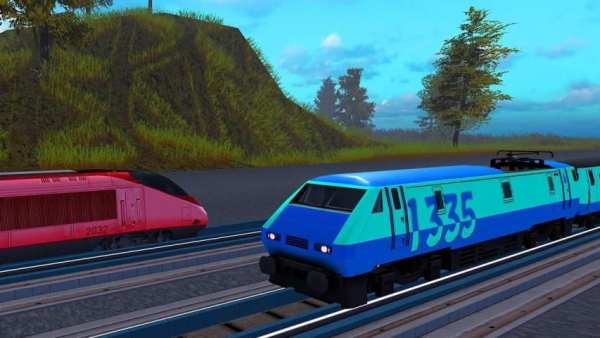 Train Games Driving Simulator 3D स्क्रीनशॉट 5