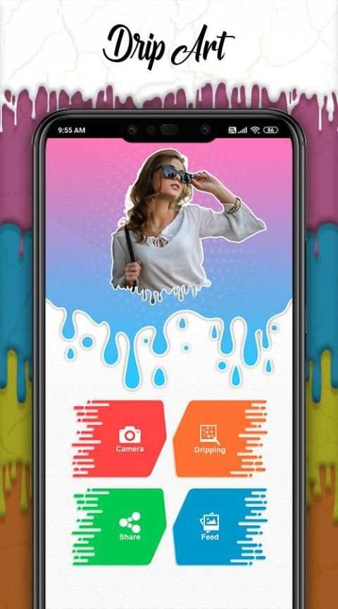 Drip Art Photo Editor: Motion Effect स्क्रीनशॉट 2