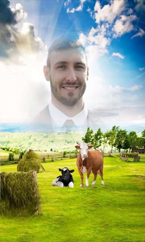 Features natural village photo frame application screenshot 13