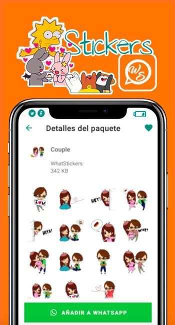 Couple Stickers for WhatsApp screenshot 2