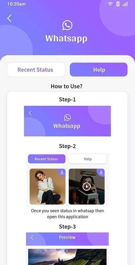 All Status Saver Whatsapp & Instagram screenshot 1
