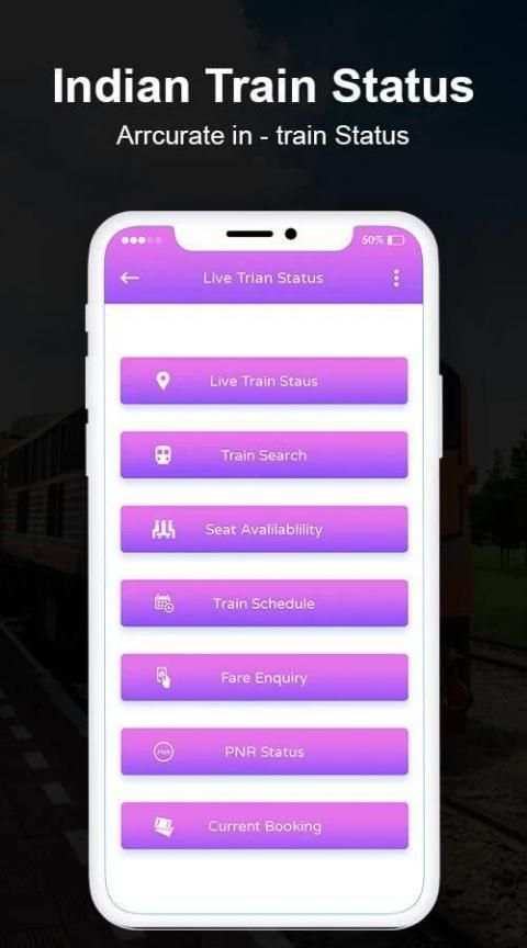 Live Rail Enquiry - PNR Status, Live Train Status स्क्रीनशॉट 6