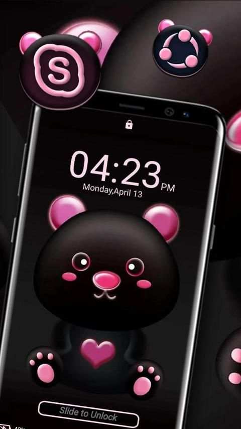 Teddy Love Launcher Theme screenshot 4