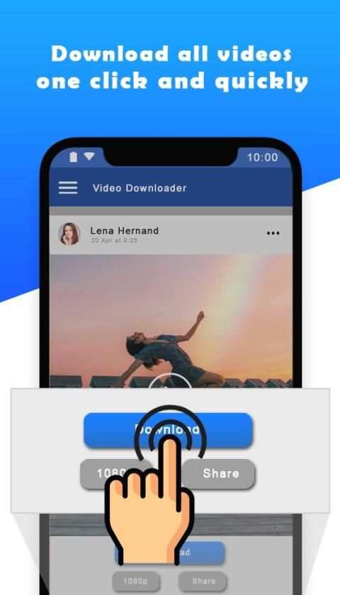 HD Video Downloader For Facebook screenshot 1