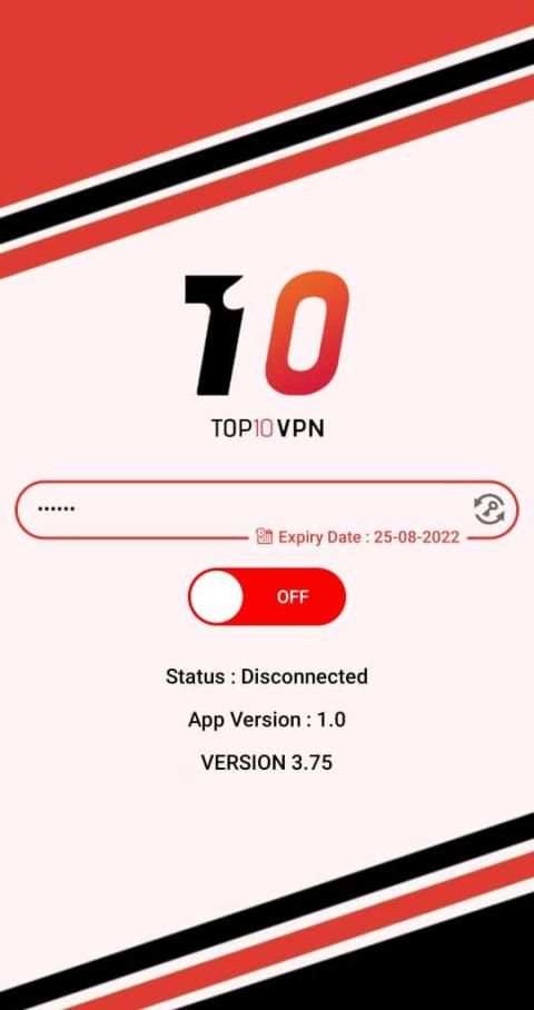 TOP10VPN स्क्रीनशॉट 1