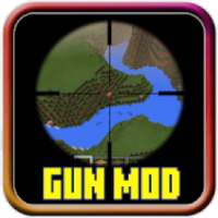 Gun Mod Laser for MCPE
