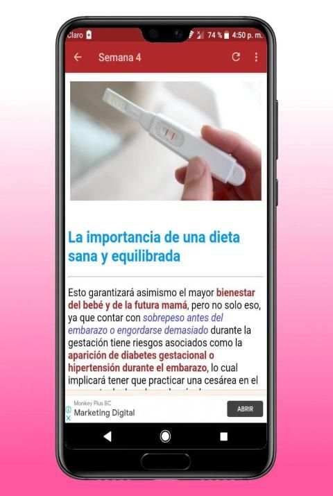 Embarazo Semana a Semana स्क्रीनशॉट 5