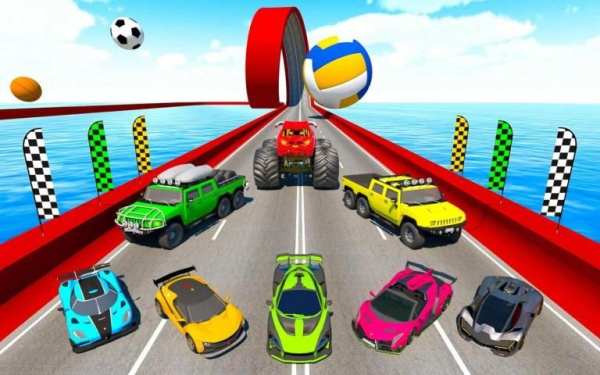 GT Ramp Car Stunts स्क्रीनशॉट 3