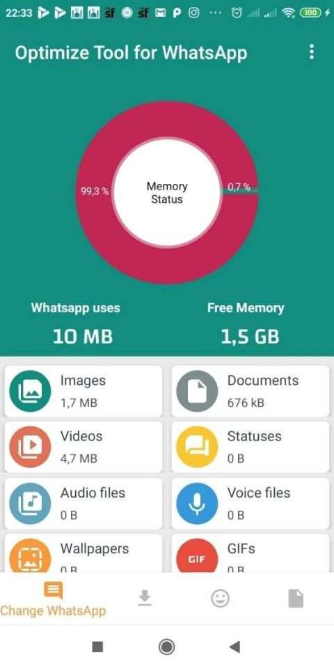 OTfW : Optimization Tool for WhatsApp screenshot 8