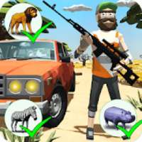 Hunting: Safari - Polygon Game