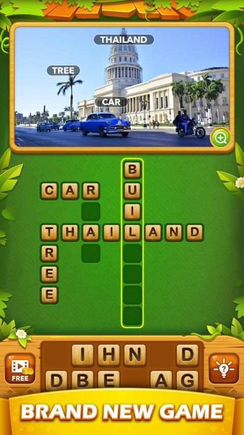 Word Cross Pics - Free Offline Word Games Puzzle screenshot 4