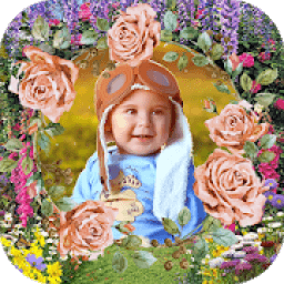 Awesome Garden Frame Photo application icon