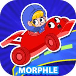 Morphle and milla driving : Race to Climb