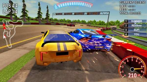 Classic Online Car Racing screenshot 1
