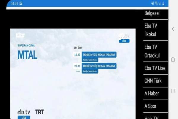TELEVİZYON CANLI TV स्क्रीनशॉट 1