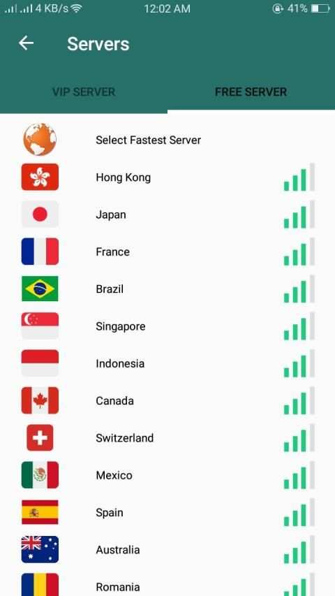 Green Lite VPN - Super Fast & Secure VPN screenshot 4
