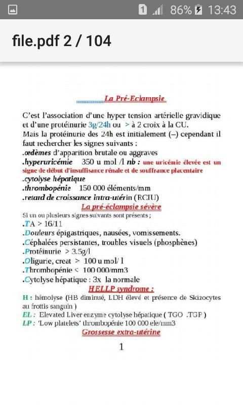 Ordonnances en Gynécologie Obstétrique screenshot 3