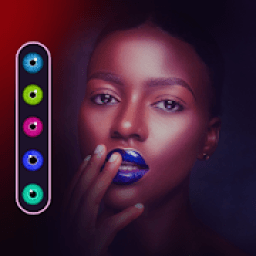 Eye lens and Face makeup आइकन