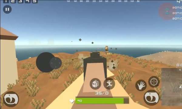 Pixel FPS : Unknown Battle Land screenshot 4