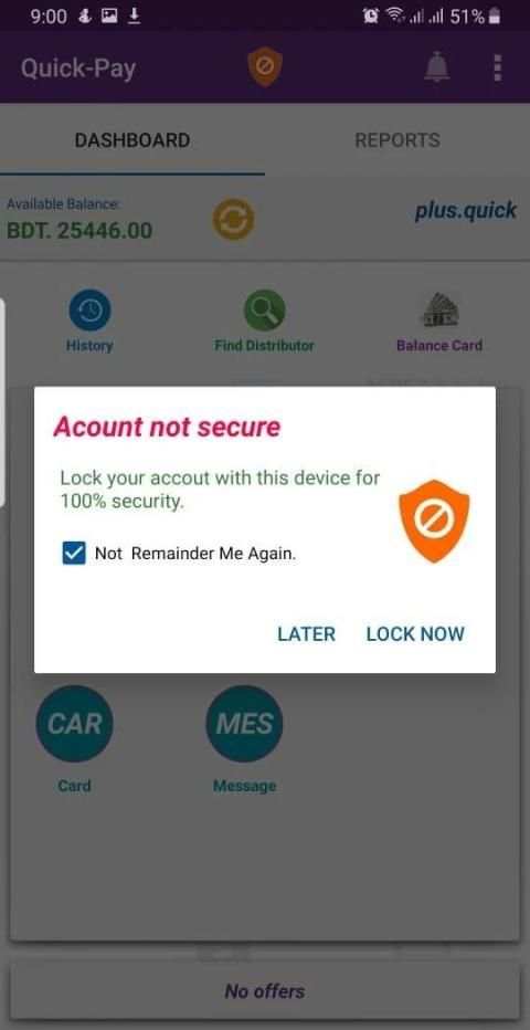 Quick-Pay screenshot 1