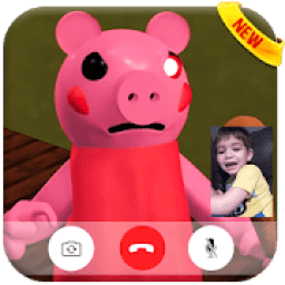 Call Piggy From Roblx - Fake Video Call 2020 أيقونة