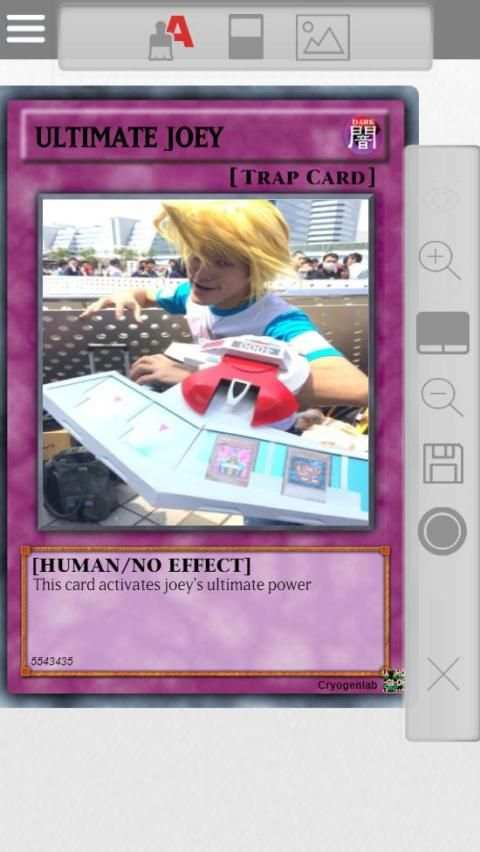 Yugioh Card Maker स्क्रीनशॉट 3
