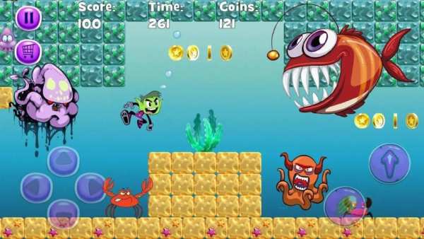 Beast Boy Adventure Run Jungle Adventure Run स्क्रीनशॉट 1