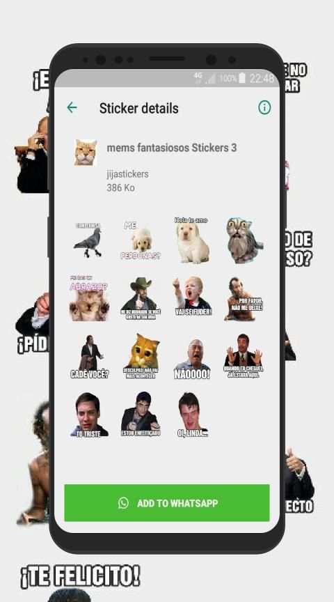 WAStickerApps - Memes Frases Sticker para WhatsApp screenshot 3