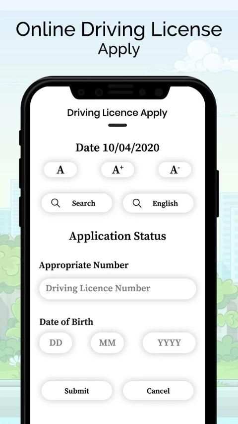 Driving License Apply Online स्क्रीनशॉट 4
